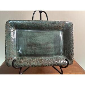 Handmade ceramic/stoneware serving platter